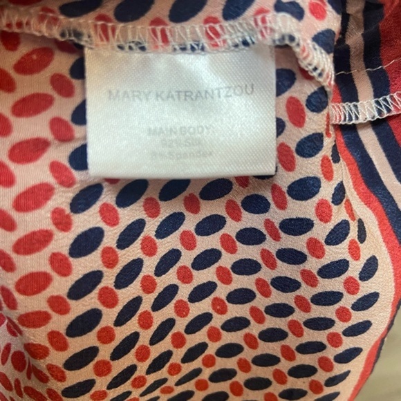 Mary Katrantzou silk sleeveless tie waist dress - Picture 4 of 4